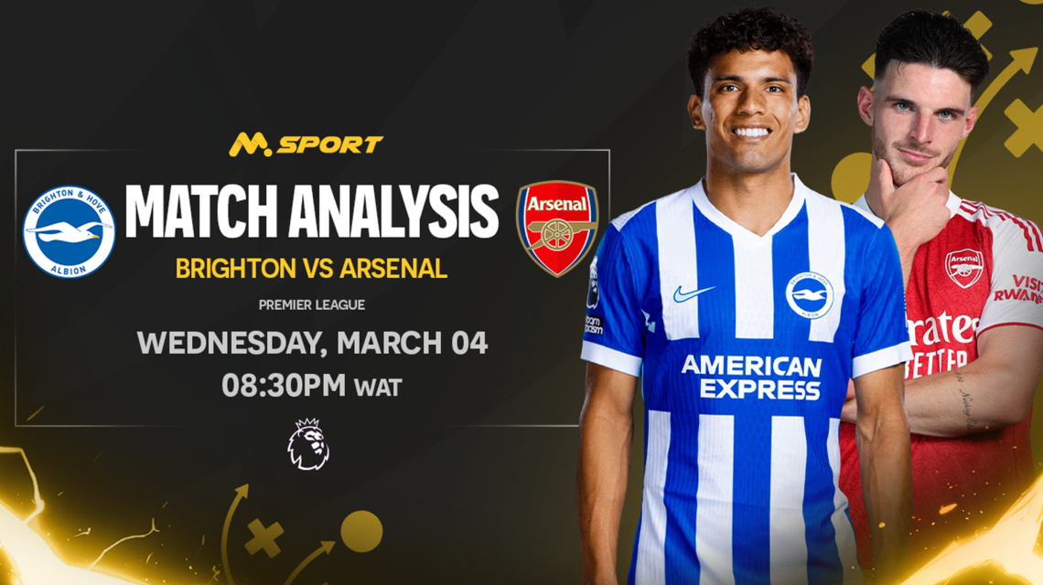 Brighton vs Arsenal: Hurzeler Seeks Third Straight Win – Can European-Dreaming Seagulls Repeat 1-1 Draw from Last Year over Gunners